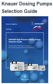 Knauer Dosing Pumps selection guide